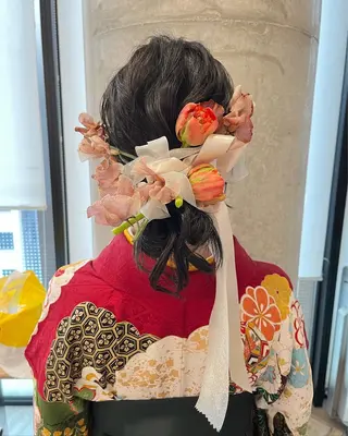 ヘアアレンジ サソウ ユリエ🥥のヘアスタイル