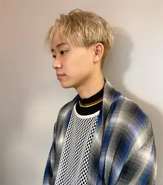 カラー メンズ メンズカットモデル 募集/かいふうのヘアスタイル