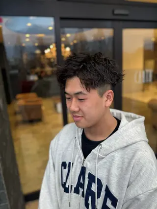 パーマ ボーイッシュ美容師 板倉　彩のヘアスタイル