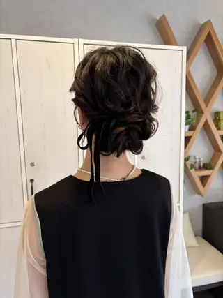 ヘアアレンジ ELLE&SALLY 石野のヘアスタイル