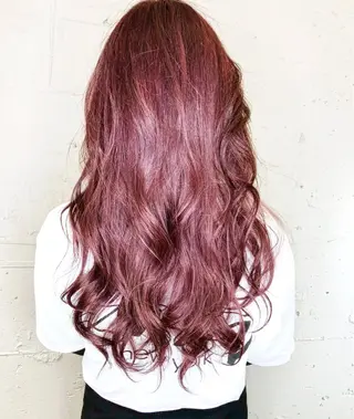 ロング カラー 艶カラー YOSHIMURAのヘアスタイル