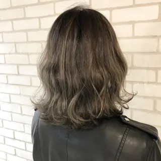 ミディアム カラー 佐藤 高徳のヘアスタイル
