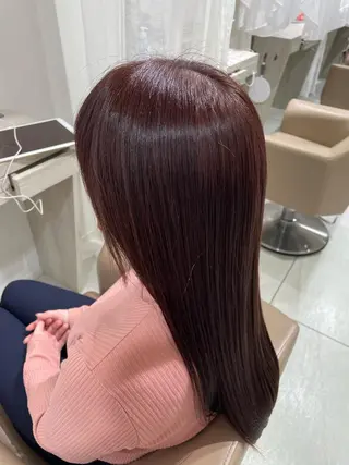 ロング カラー Hair salon　Sui所属・ハッシュカット 暖色カラー/伊藤菜月のヘアスタイル