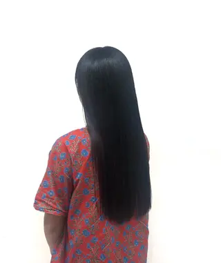 ロング 森田 一輝のヘアスタイル