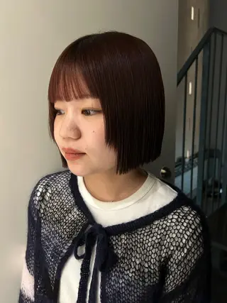 ショート 髙林 優衣のヘアスタイル