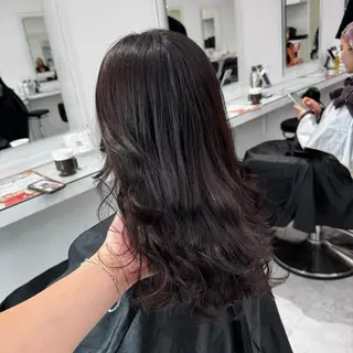 カラー 透け上品ハイトーン 職人ゆうと🤍のヘアスタイル