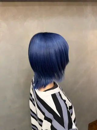 セミロング カラー TNB TOKYO所属・エクステ/コーンロウ KURUMI⛓️🔥のヘアスタイル