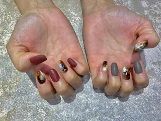 ネイル Amber21.所属・Nagahama Akariのネイルデザイン