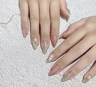 ネイル 🦋ネイルサロン ブラン🌈ゆりのネイルデザイン