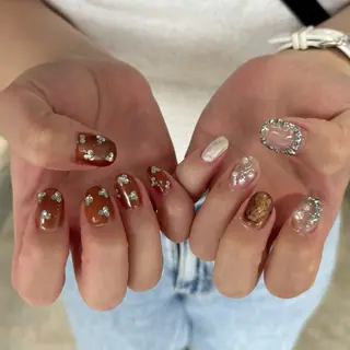 ネイル hinako /個性派ニュアンスのネイルデザイン