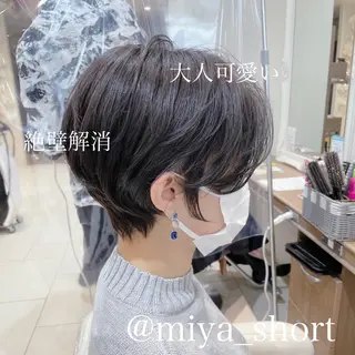 ショート カラー ショート✂︎宮川 公透のヘアスタイル