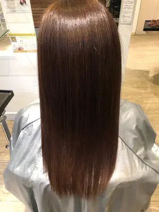 セミロング パーマ hair &eye LAWE.店長のヘアスタイル
