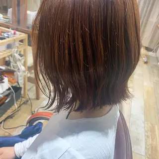 ボブ/美髪矯正 /佐藤　奈巳のヘアスタイル