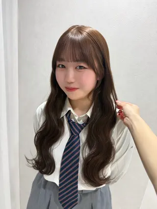 ロング cache cache 表参道所属・✨カットモデル募集中 ゆいな🎀のヘアスタイル