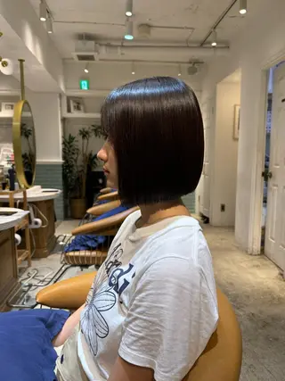 ミディアム 髪質改善/ボブ /韓国/erikoのヘアスタイル