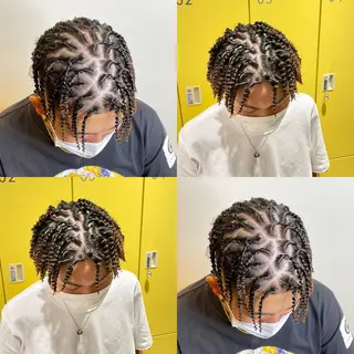 パーマ メンズ Le'a所属・渋谷/フェード/ 國分 翔のヘアスタイル