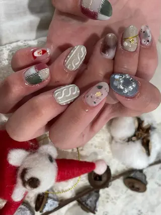 ミディアム m kaori𓃟のネイルデザイン