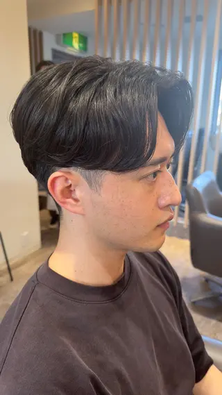 パーマ 【メンズパーマ】比嘉 啓人のヘアスタイル