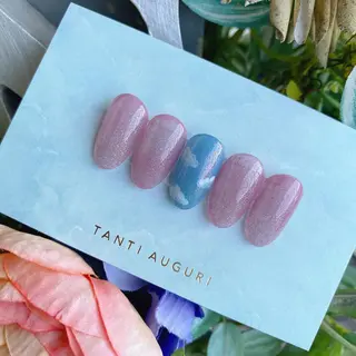 ネイル To Me Nail所属・🩵 mei🩵のネイルデザイン