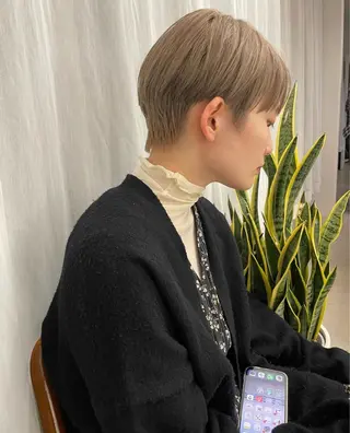 ショート honoka/bob /縮毛矯正/髪質改善のヘアスタイル