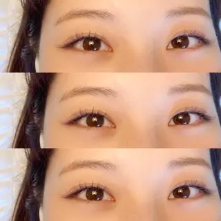 ミディアム ヘアアレンジ キッズ ネイル マツエク・マツパ アイブロウ 𓊆ᶠᵉᵉʸ𓊇 ᶜᴴᴵᴴᴬᴿᵁのマツエク・マツパデザイン