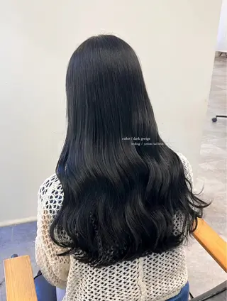 ロング カラー natsu/梅田 /透明感/艶髪のヘアスタイル