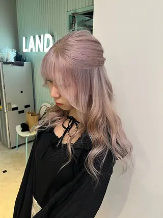 ロング カラー ヘアアレンジ 愛されカラー🩷 はるなのヘアスタイル