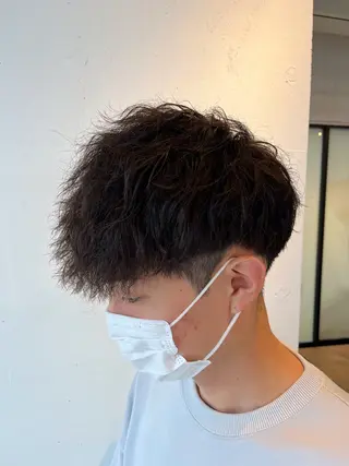 パーマ メンズ ⚡️メンズ/波巻き/ 片岡篤宣/水戸⚡️のヘアスタイル