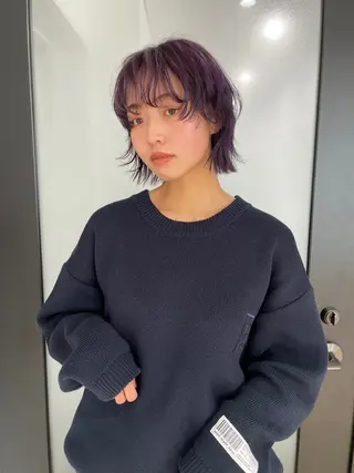 カラー sachi / tsunaguのヘアスタイル