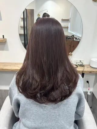 カラー ロング Juri ジュリのヘアスタイル