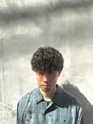 ショート メンズ カルマ/毛流れ/ メンズヘア/荒井博之のヘアスタイル