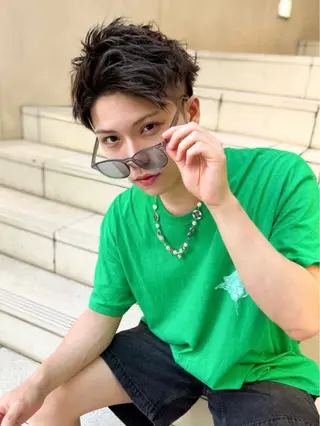 メンズ michelleafloat所属・イナオカ ダイスケのヘアスタイル