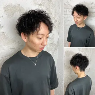 パーマ メンズ メンズサロン IVY 池袋のヘアスタイル