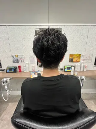 パーマ メンズ 🍓艶髪/艶カラー ハイトーン/しんたにのヘアスタイル