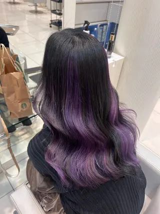 ロング カラー Ash 銀座店所属・銀座/カラー 🎀momo🎀のヘアスタイル