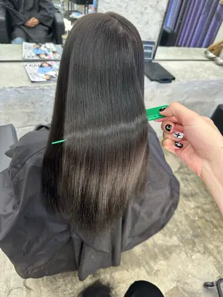 ロング カラー 🪐LANDS🪐 福垣 海也のヘアスタイル