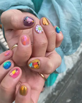 ネイル 🌼大西洋子 laughl🌼のネイルデザイン