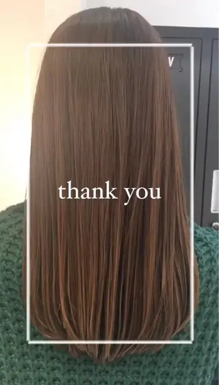 ロング カラー 艶質改善/縮毛矯正 ササキナツミのヘアスタイル