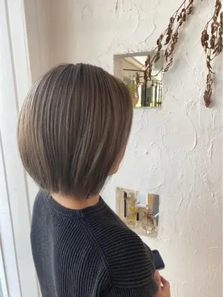 ショート カラー パーマ ヘアアレンジ メンズ ネイル 美容室 ソンリエのヘアスタイル