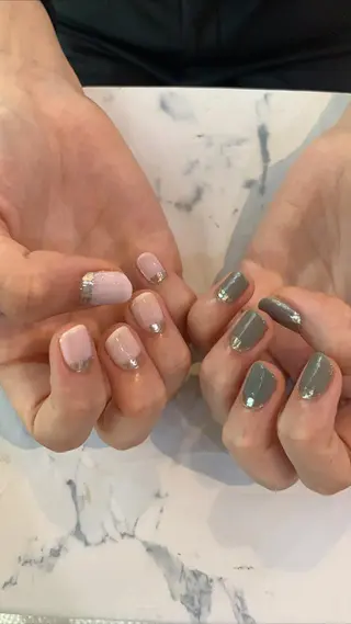 ネイル 平野葵🎀 hair/nailのネイルデザイン