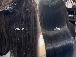 セミロング パーマ 韓国レイヤー×モテ髪 /MITSUKI🤍のヘアスタイル