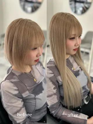 ロング 🩵ララモアナ nazu🩵のヘアスタイル