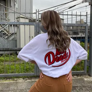 セミロング カラー 矢島颯哉/ハイトーン ブリーチカラー💎のヘアスタイル