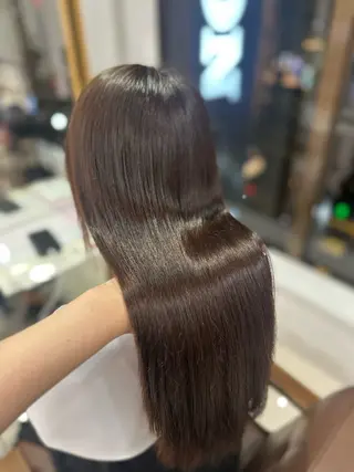 ロング 髪質改善透明感カラー 🤍Nanakoのヘアスタイル