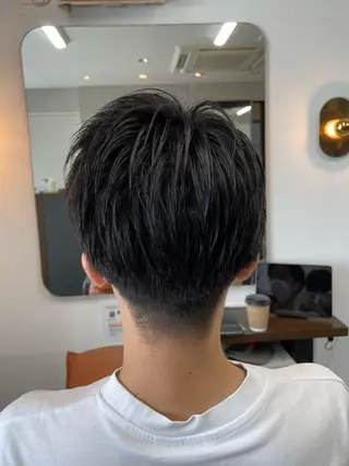 ショート メンズ 守屋 寿哉のヘアスタイル
