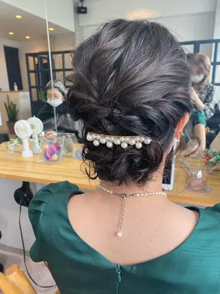 ミディアム ヘアアレンジ Dxxxx III所属・女性目線の大人 メンズ*Ayakaのヘアスタイル