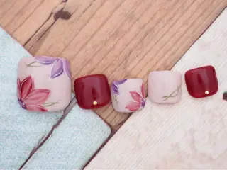 ネイル トップネイリスト Ribbon立川店のネイルデザイン