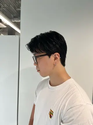 ショート パーマ メンズ 🏆メンズヘア特化 🥇代表りんぺーのヘアスタイル