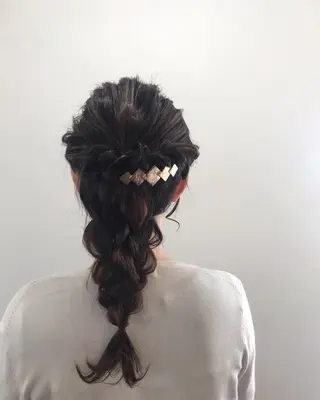 ヘアアレンジ フラム所属・WATANABE MISAKIのヘアスタイル