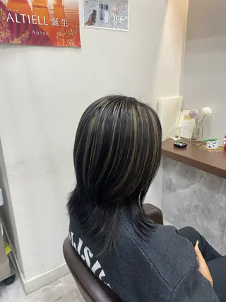 カラー 寺井 萌恵のヘアスタイル
